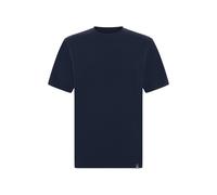 Boggi Milano - T-shirt en coton - polyester et soie - Homme - Tops - Bleu - Taille: M