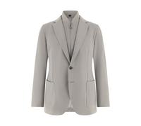 Boggi Milano, Homme, Vestes, Gris, Taille: S B Tech Veste Sweat-Shirt en Lin Mélangé