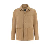 Boggi Milano - Leather Work Shirt Jacket - Homme - Vestes - Beige - Taille: M