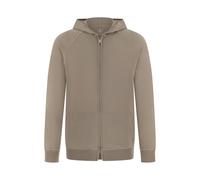 Boggi Milano, Homme, Pulls, Beige, Taille: L Veste à Capuche Tricotée Entièrement Zippée