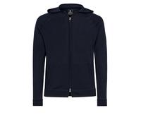 Boggi Milano, Homme, Sweatshirts et sweats à capuche, Bleu, Taille: S Pull à Capuche zippé