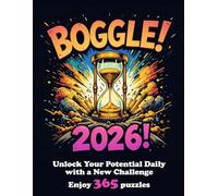 Boggle 2026 Puzzle Book: Unlock Your Potential Daily with a New Challenge , Enjoy 365 puzzles.