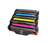 boggoexag Cartouche de Toner Couleur Laser 410A CF410A CF411A CF412A CF413A, Compatible avec M452dw M452nw M477fdw(M)