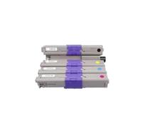 boggoexag Ensemble de Cartouches de Toner Couleur compatibles pour imprimantes C301 C321 C301n C321n C301DN C321DN MC332dn - Remplace Les numéros OEM 44973533 44973534 44973535 44973536.(BK)