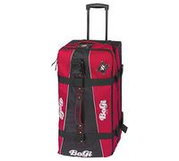 BoGi Bag Bag Reistrolley 110 Liter - Rot/Schwarz Bagage Cabine, 85 cm, Rouge (Rot/Schwarz)