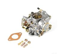 BOGJFC 34 PICT-3 12V Carburateur Aluminium 600CFM Pour Compatible Avec VW Beetle Super Beetle Thing Karmann Ghia Squareback 113129031K 98-1289-B
