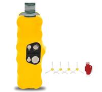 BOGJFC Batterie 14,4 V 6400 mAh/5000 mAh Li-Ion Ni-MH Compatible Avec iRobot Roomba Rechargeable Pour Série 500 600 700 800 900 Aspirateur Robot Maison Domestique(5.0Ah Ni-MH Yellow with brushes)