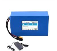 BOGJFC Batterie 36V 15Ah 10S5P Li-Ion Avec BMS 540W Pour Trottinette Électrique Vélo Électrique Chargeur 42V 2A Prise XT60 18650 Compact 2.3Kg