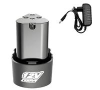 BOGJFC Batterie Lithium 12V Universelle 6200mAh Li-Ion Rechargeable Pour Tournevis Électriques, Perceuses Et Mini Meuleuses D’Angle, 85x55x50mm, Protection Contre Surcharge(6200mAh with charger)