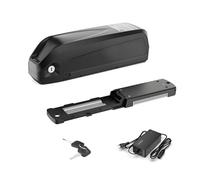 BOGJFC Batterie Lithium Hailong 36V15.6Ah 48V13Ah 48V16Ah 30A BMS Pour Vélo Électrique Tube Inférieur Compatible 500W 624W 750W Moteurs Connecteur XT60 Port USB Verrouillable(48V 16Ah)