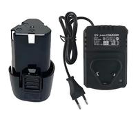 BOGJFC Batterie Pour Visseuse Perceuse 12V 9800mAh Type B Li-Ion Pour Perceuses Et Tournevis Avec Protection Contre La Surchauffe Et La Surcharge Pour Atelier Et Maison(1battery.1charger)