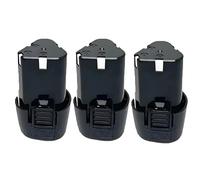 BOGJFC Batterie Pour Visseuse Perceuse 12V 9800mAh Type B Li-Ion Pour Perceuses Et Tournevis Avec Protection Contre La Surchauffe Et La Surcharge Pour Atelier Et Maison(3battery)