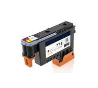 BOGJFC Tête D'impression HP771 Compatible for HP DesignJet Z6200 Z6600 Z6800 Production Photo Tête CE017A CE018A CE019A CE020A for HP 771 Référence OEM(1PC - M and Y)