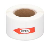 Bognajin 100PCS Thermal Cable Label Roll, 25x38mm Waterproof Oil Resistant, Ink Unfettered Printing for Fiber Optic, Tail Fiber Jumper, Network Video Cable Identification (White)