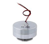 Bognajin 2Inch Resonance Speaker, Vibration Speaker with Strong Bass, 50MM All Frequency Resonance Loudspeaker for Computer Laptop MP3 MP4 CD Mobile Phone, 360° Frequency with Steel Diaphr (4Ω 25W)