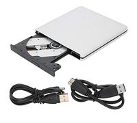 Bognajin Lecteur DVD Externe USB 3.0 Ultra-Fin - Graveur de disques optiques DVD-RW, CD et VCD, graveur Portable Plug-and-Play avec Prise en Charge du Double Couche pour Ordinateurs