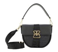 Bogner Zuoz Rafia Cassy Sac à bandoulière Cuir 21 cm noir