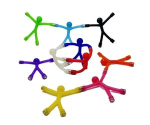 Bogoro 10 Pièces Jouets en Feuilles Magnétiques Mignon Rubber Aimant Les Hommes Aimants Aimant Tableau Blanc Aimant Frigo Créativité Intérêt Cadeau