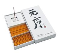 Bogoro Encens Naturels,Encens Naturel sans Charbon Propre,Encen Bâtonnets d'Encen,Bâton d'encens,100 bâtons de 6,5 cm,Coffret encens Cadeau,pour Méditation,Yoga,Aromathérapie et Relaxation (YuanXu)