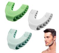 Bogoro Machoire Musculation, 3 Pcs Jaw Exerciser Muscler Machoire, Muscler Machoire, Entraîneur de Mâchoire, Exerciseur de la Mâchoire, Entraîneur Exercice Machoire
