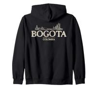 Bogota Colombie Vintage Sweat à Capuche