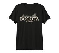 Bogota Colombie Vintage T-Shirt Haut de Gamme