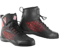 Bogotto Aaron Bottes de moto, noir/rouge, Taille 46