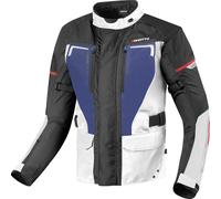 Bogotto Aveno waterproof 3in1 Veste textile de moto imperméable, noir-bleu, taille M pour homme