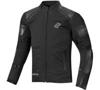 Bogotto Blizzard-X Veste textile de moto imperméable, noir, taille M pour homme