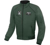 Bogotto Boston Blouson textile de moto, vert, taille L pour homme