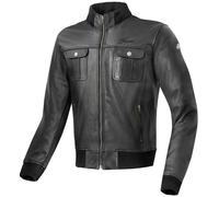 Bogotto Brooklyn Veste de moto en cuir, noir, Taille 48