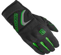 Bogotto F-ST Gants de moto, noir/vert, Taille XL