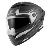 Bogotto FF118 Vilial Casque, noir mat/gris, Taille M
