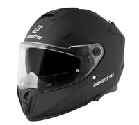 Bogotto FF122 SVK Solid Casque, Noir mat, Taille XL