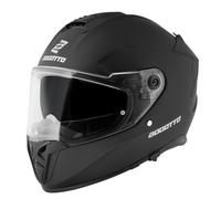 Bogotto FF122 SVK Solid Casque, Schwarz Matt, S