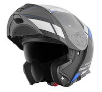 Bogotto FF403 Murata casque rabattable, bleu/noir, Taille M (57/58)