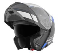 Bogotto FF403 Murata casque rabattable, noir-bleu, taille M pour homme