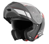 Bogotto FF403 Murata casque rabattable, noir-rouge, taille M pour homme