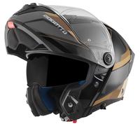 Bogotto FF404 Ezion Casque modulable, noir-brun, taille 2XL pour femmes