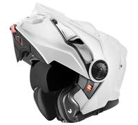 Bogotto FG-102 Casque rabattable en fibre de verre Enduro, Blanc, Taille 2XL