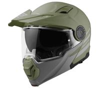 Bogotto FG-102 Duo Casque en Fibre de Verre, grün Matt, XL