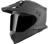 Bogotto FG-601 Carbon 6K Casque d’enduro, Noir mat, Taille M