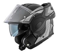 Bogotto FS-X600 Atyr Casque, Schwarz Matt/Grau, M