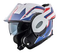 Bogotto FS-X600 Vyda Casque, blanc-rouge-bleu, taille XS pour homme