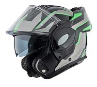 Bogotto FS-X600 Vyda Casque, noir-gris-vert, taille S pour homme