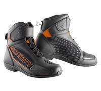 Bogotto GPX Chaussures de moto, noir-orange, taille 43 pour femmes