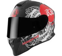 Bogotto H151 Shinee Casque, Blanc/Rouge, Taille XL