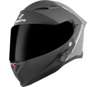 Bogotto H153 BT SPN Bluetooth Casque, noir-gris, taille S pour femmes