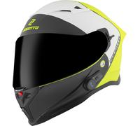 Bogotto H153 BT SPN Bluetooth Casque, noir-jaune, taille XS pour homme