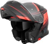 Bogotto H271 BT Taog Bluetooth Casque, noir-orange, taille XS pour femmes